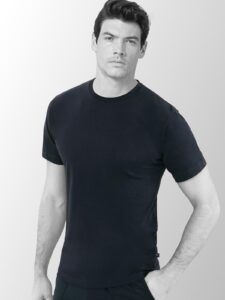 T-shirt  Enrico Coveri girocollo mezza manica in  cotone supima