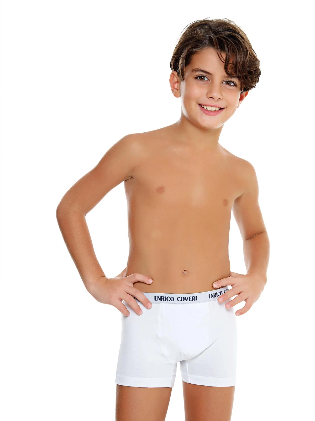 Boxer bambino Enrico Coveri cotone elasticizzato