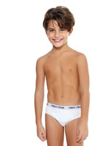 Slip bambino Enrico Coveri in cotone elasticizzato