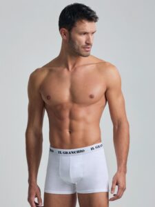 Boxer  Il Granchio in cotone con elastico logato