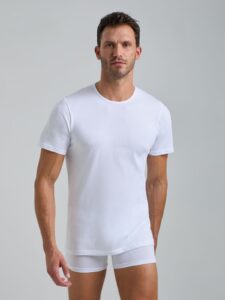 T-shirt  Il Granchio girocollo mezza manica in morbido cotone