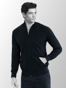 Full zip uomo Enrico Coveri linea relax  in cotone