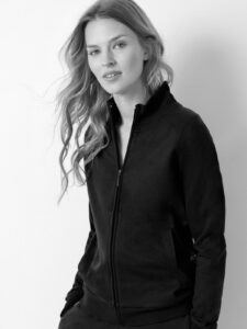 Full zip donna Enrico Coveri linea relax in cotone